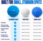 Dr. Cohen's acuball Mini bola de masaje calentable, paquete de 2, juego de