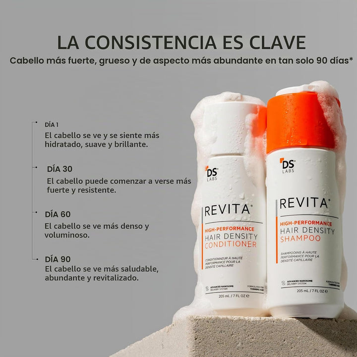 DS Labs Revita Hair Density Champú y acondicionador para cabello ad...