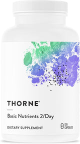 THORNE - Nutrientes básicos 2\/día - Multivitamínico diario integra...