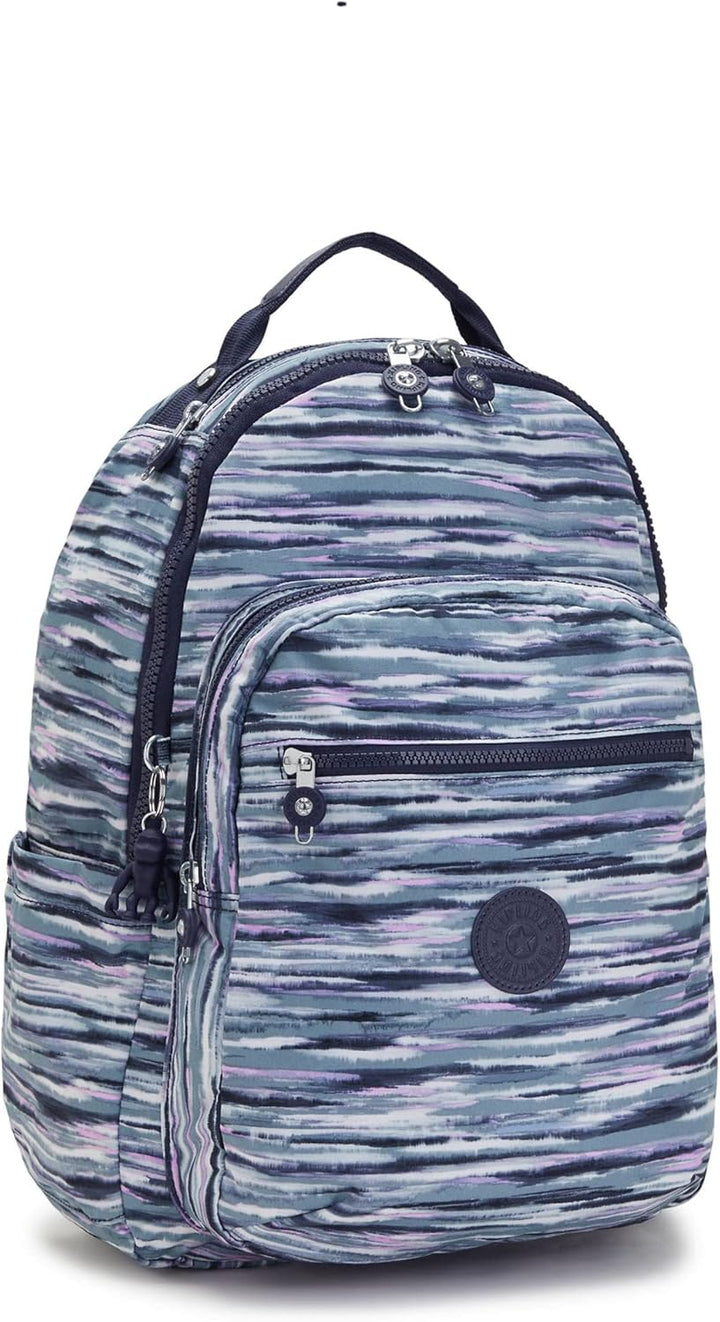 Kipling Mochila para portátil Seoul 15 para mujer, duradera, espaci...