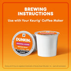 Dunkin' Original Blend - Cápsulas Keurig K-Cup de café tostado medio