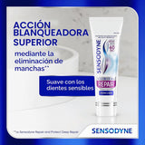 Pasta dental Sensodyne Clinical Repair Whiten &amp; Shine para aliv...