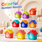 Montessori Toys - Juego de tren de granja, juguetes de aprendizaje