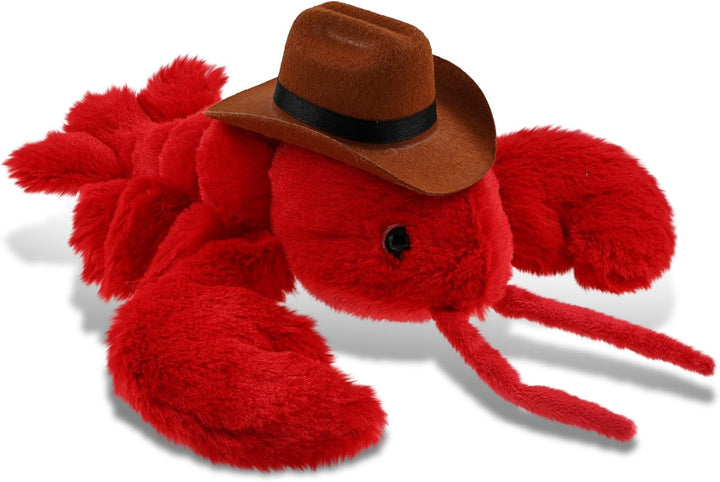 DolliBu Elegante sombrero de vaquero de peluche de