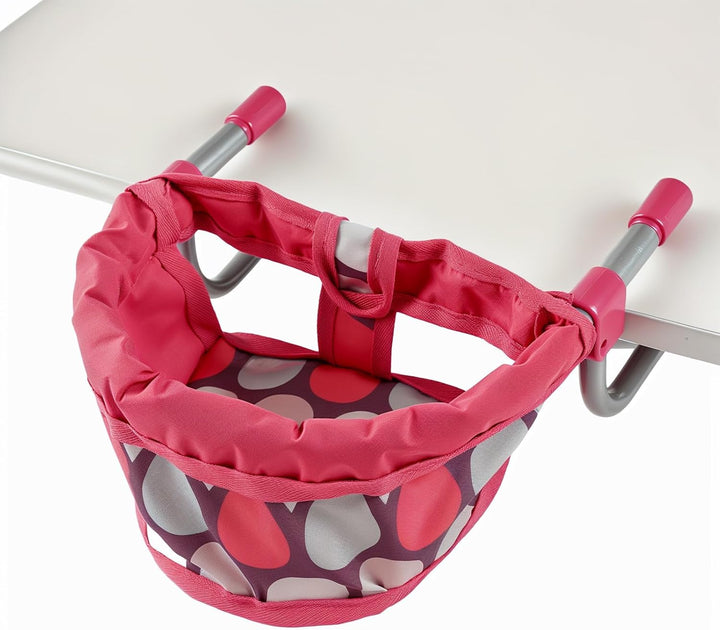 BABESIDE Silla alta de muñeca de bebé para muñecas de 12 a 20 pulga...