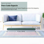 Tapete de Yoga Plegable 74"x47.2"x 0.4" – Tapete de Yoga Grande