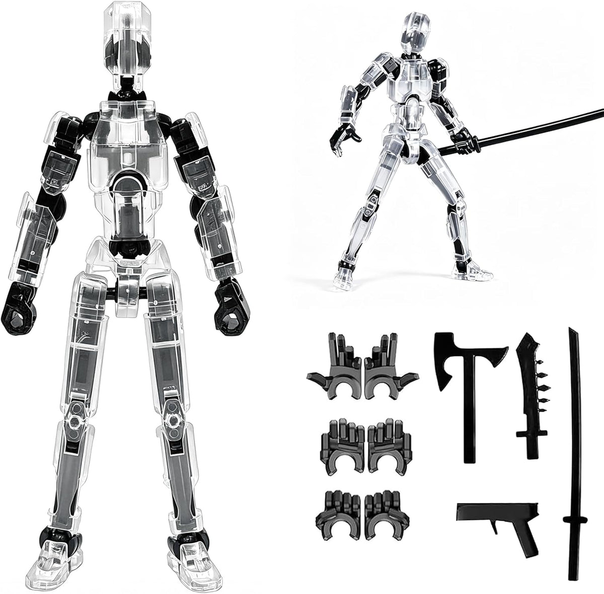 Feetcant Titan 13 Figura de Acción, 2025 Nuevo Robot de la Suerte 1...