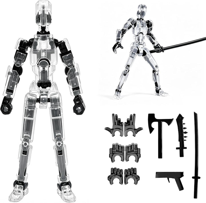Skeelful Juego de figuras de acción de Titan13 2026, Lucky Robot 13...