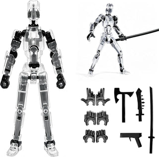 DANONI Titan13 Figura de Acción, Lucky Robot 13 Figuras de Acción,...