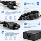 Cargador USB-C de 100 W para Lenovo IdeaPad 5 Pro 16 Yoga Slim 7 Pro 14IAP7