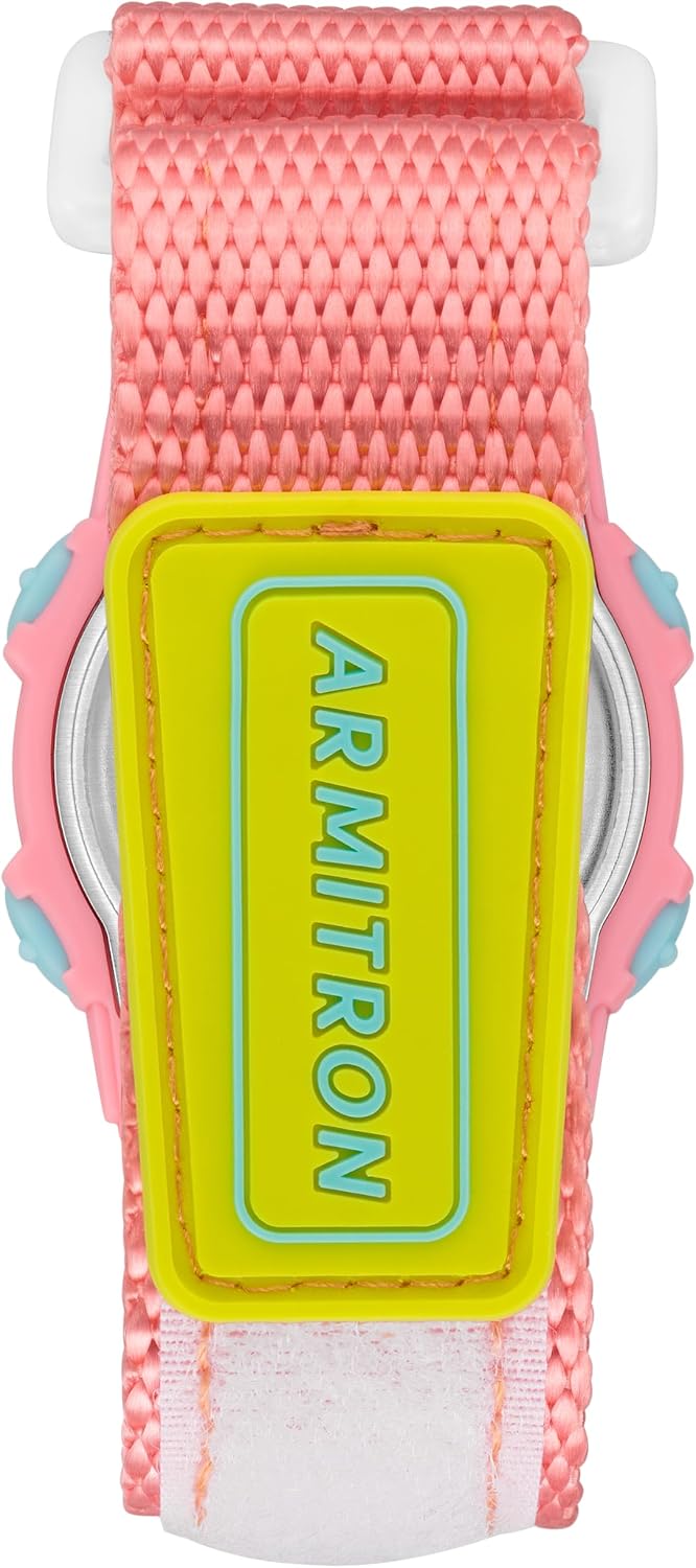 Armitron Reloj deportivo unisex con cronógrafo digital con correa de nailon, 45-7004