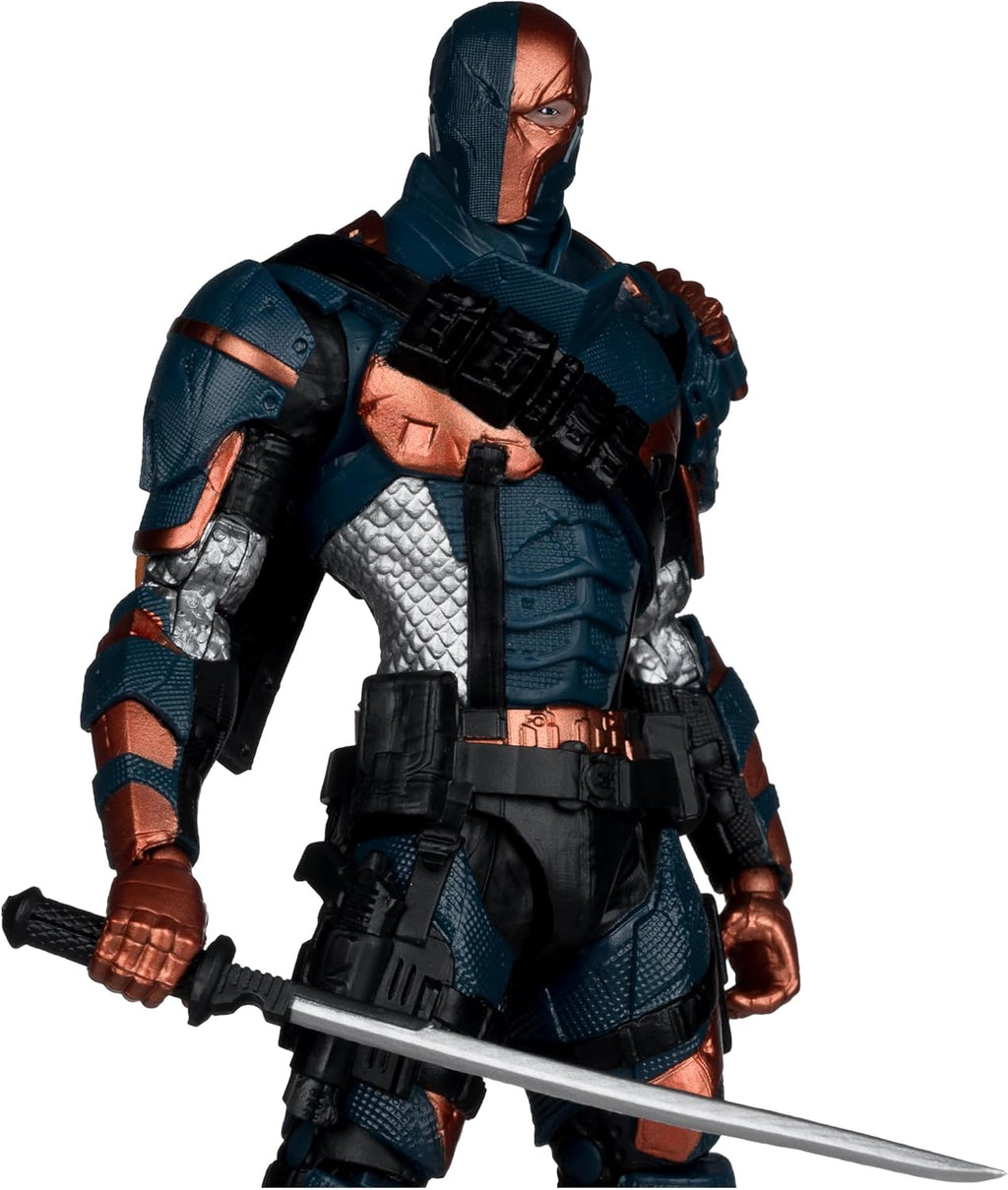 McFarlane Toys -DC Multiverse Deathstroke (Arkham Origins) Figura de acción de 7 pulgadas