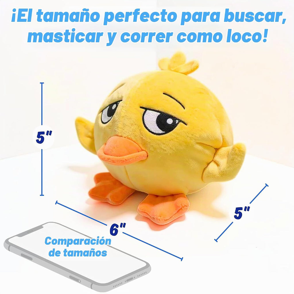 Juguete para perros para masticadores agresivos, bola masticable chirriante