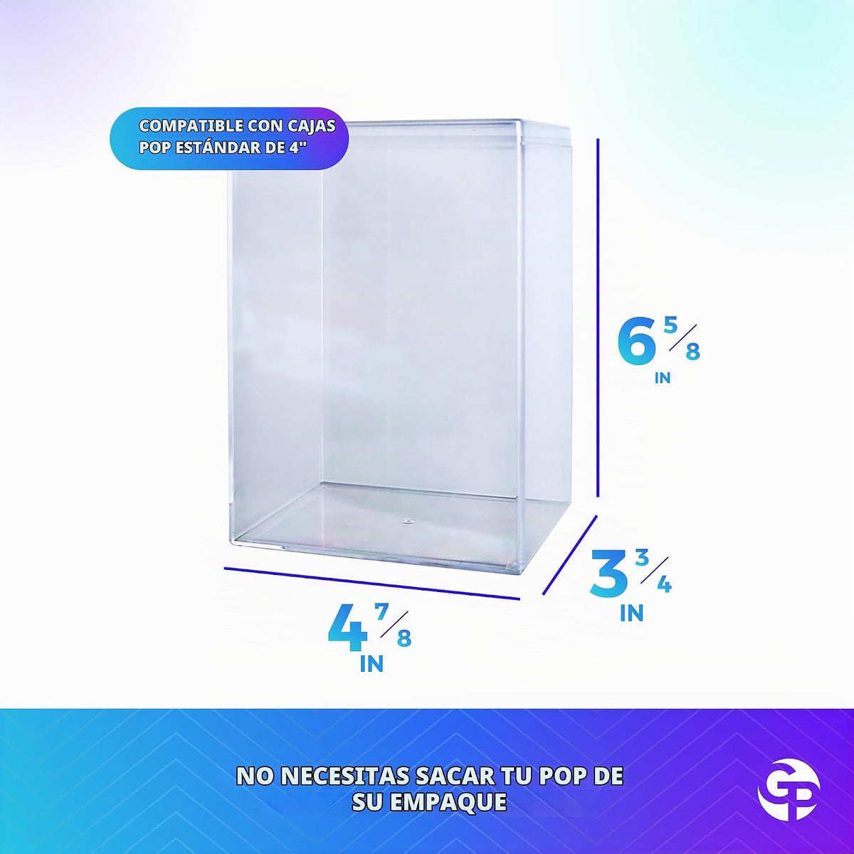 Estuche de plástico duro Funko Pop Protector - Apilable y entrelazado (20) cajas