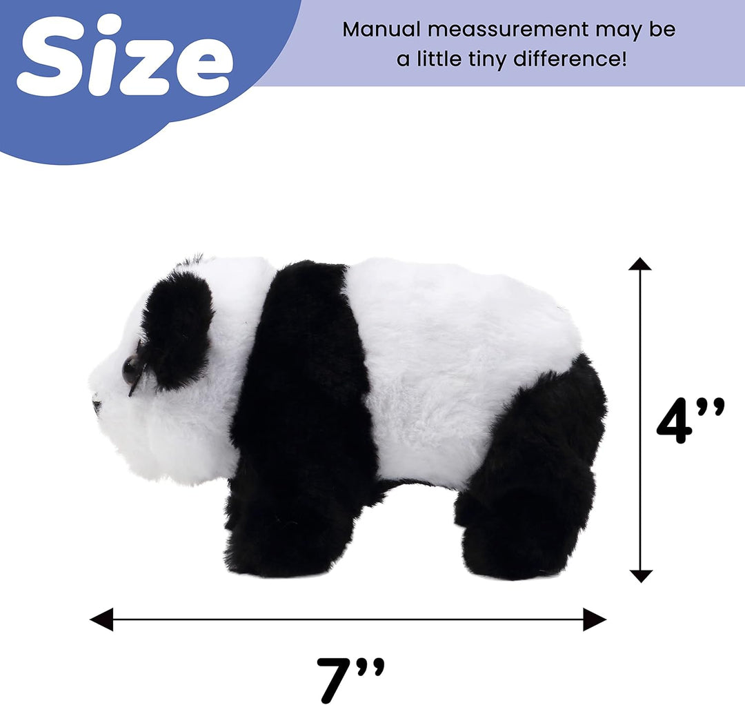 Hopearl Crawling Panda - Juguete electrónico interactivo de peluche...