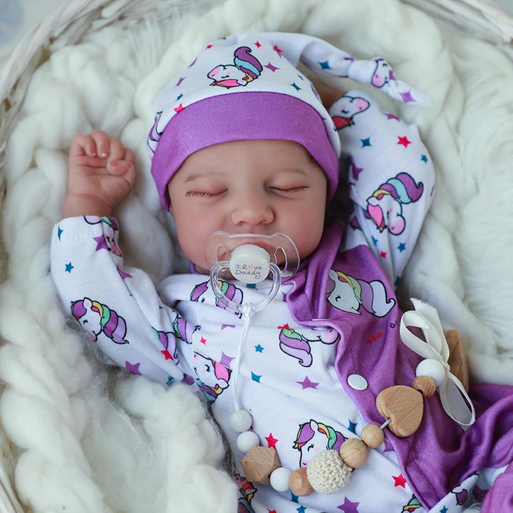 WOOROY Muñecas realistas de bebé Reborn de 18 pulgadas, muñeca real...