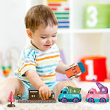 Juego de tren para niños pequeños juguetes magnéticos de