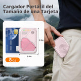 SEANCHEER Cargador portátil P05, banco de energía magnético, pequeñ...