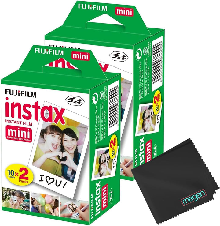 Fujifilm Mini película instantánea (blanco) para cámaras Fujifilm M...