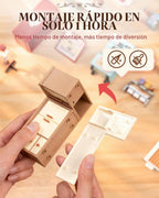 Rolife Super Creator DIY Juego de construcción de casas de plástico en miniatura Tienda de helados