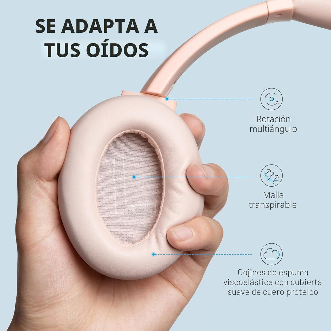 Soundcore Anker Life Q20 Auriculares híbridos con cancelación activ...