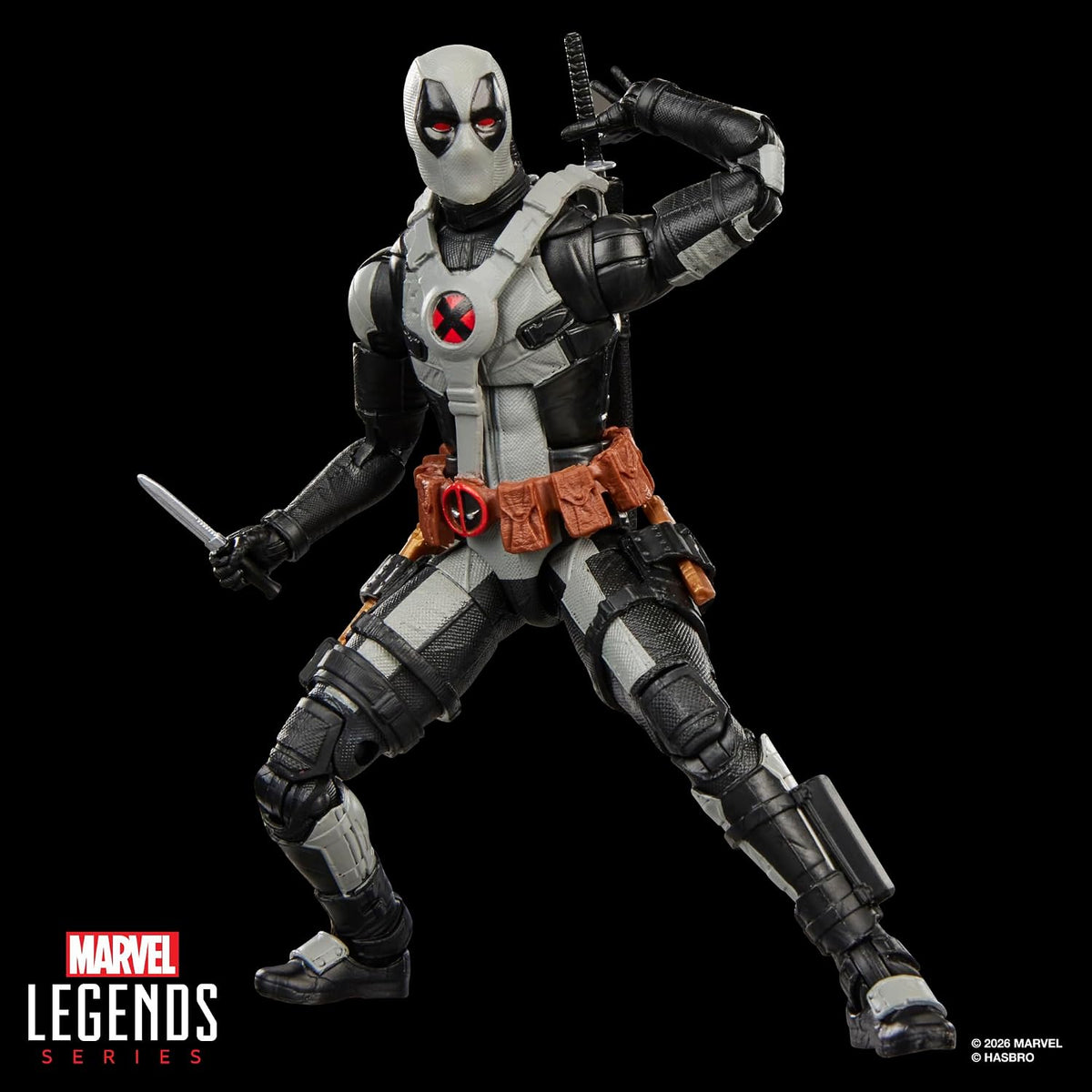 Marvel Figura de acción de Deadpool (arte conceptual) de la serie Legends