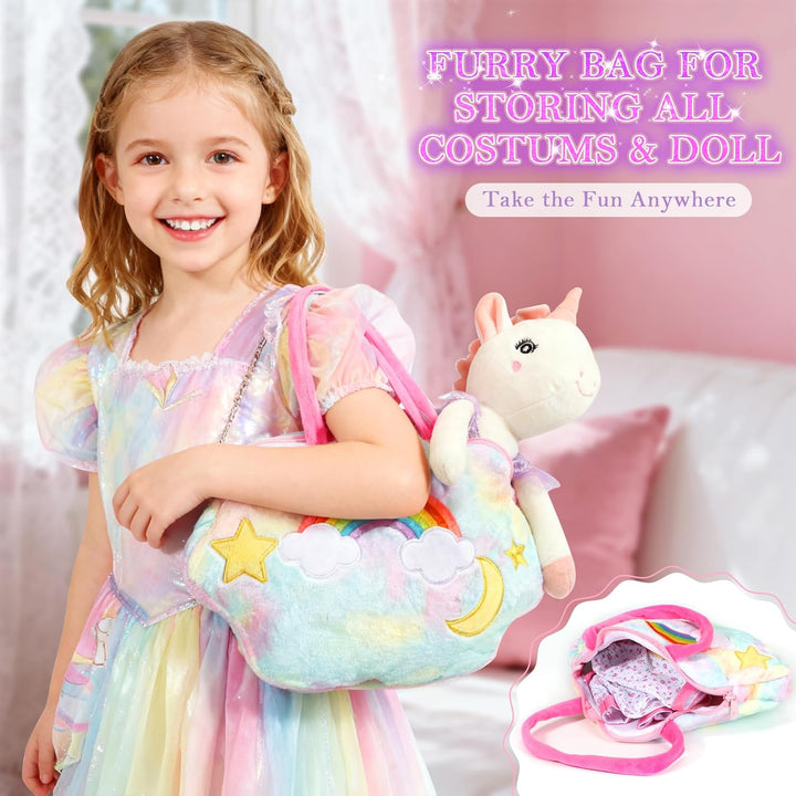 HUITEM Juguetes de unicornio para niñas de 4 a 6 años