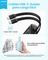 Anker Zolo - Banco de energía, carga rápida máxima de 45 W, batería...