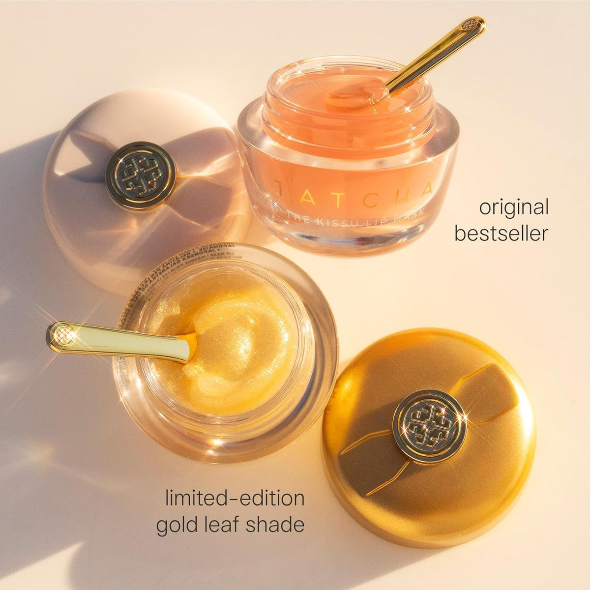 TATCHA La Máscara de Labios de Hojas de Oro Kissu | Máscara de Labi...