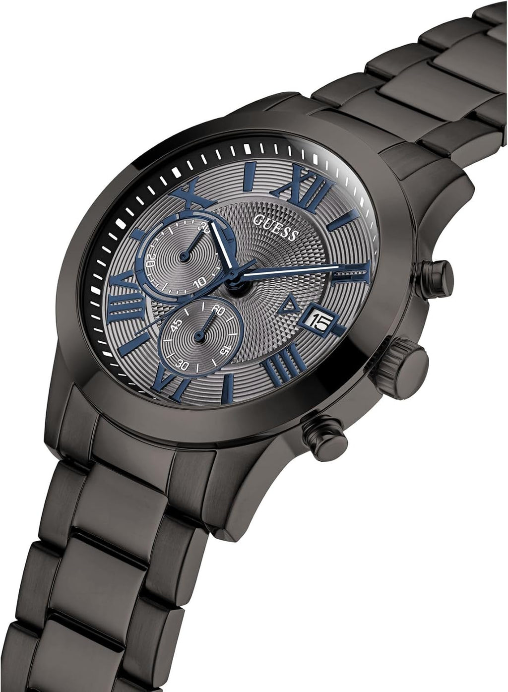 Reloj analógico de vestir para hombre GUESS | Caja de acero inoxidable | Resistente al agua 50M