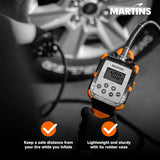Martins Industries Inflador automático de neumáticos Flatematic de...