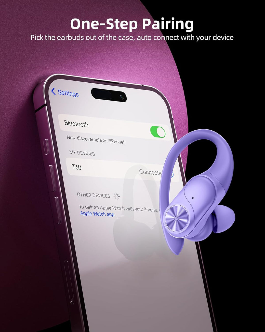 PocBuds Auriculares Bluetooth inalámbricos 80 horas de reproducción...