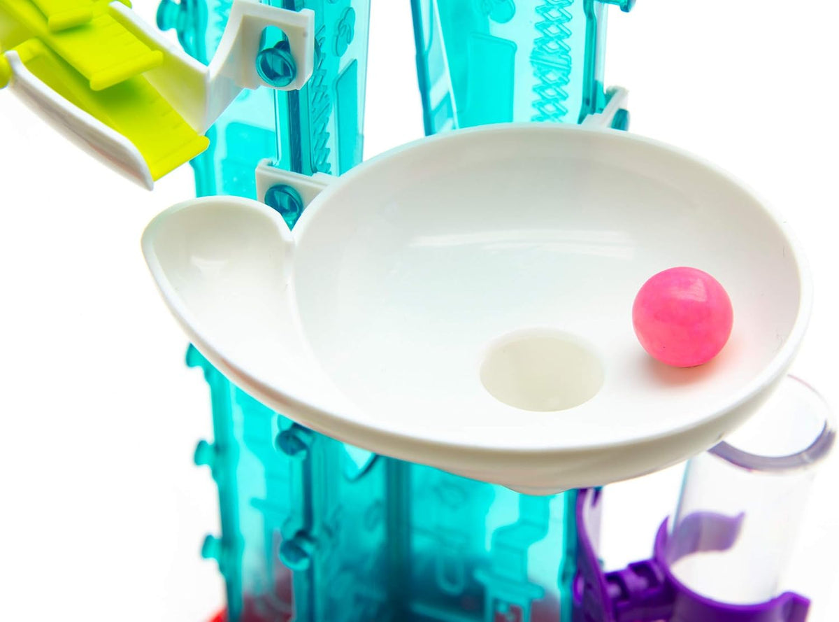 Thames & Kosmos - Máquina de bolas de chicle - Construye tu propia máquina para bolas de chicle aplicando tus conocimientos de física e ingeniería - 12 experimentos posibles | Incluye deliciosas bolas de chicle