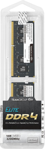 TEAMGROUP Elite DDR4 Kit de 16 GB (2 x 8 GB) 3200 MHz PC4-25600 CL2...