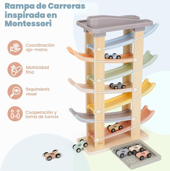 Joyreal Juguetes Montessori para niños de 1, 2, 3 años - Juego de p...
