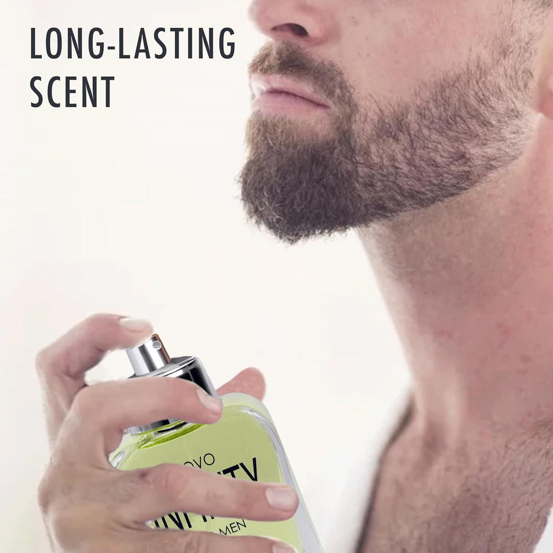 NovoGlow Novo Infinity para Hombre - 3.4 Onzas Líquidas Eau De Parf...