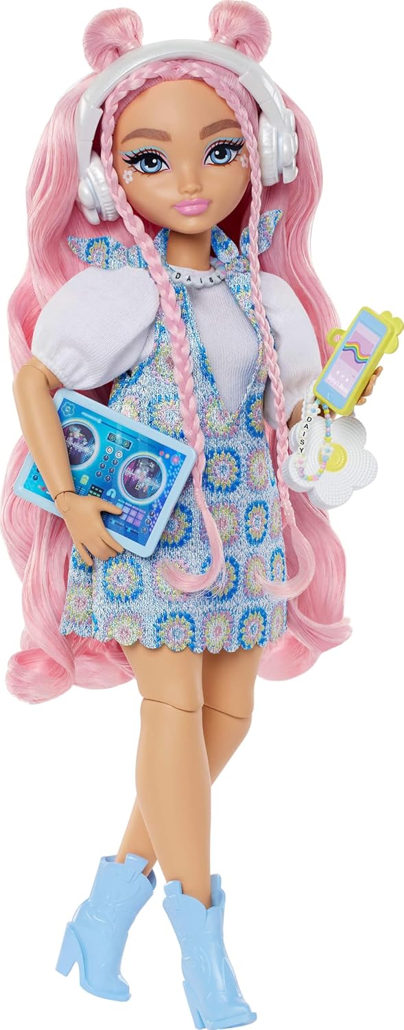 Muñeca Barbie Dream Besties y Accesorios, Muñeca de Moda Posable Da...