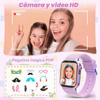 Phyulls Relojes inteligentes para niños con 32 juegos de rompecabezas