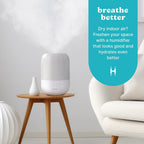Homedics Humidificador ultrasónico de niebla fría, tanque de agua de