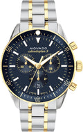 Movado Heritage Series Calendoplan S Reloj para Hombre - Movimiento Cronógrafo Suizo de Cuarzo, Pulsera de eslabones de Acero Inoxidable - Resistencia al Agua 5 ATM - Reloj de Moda Clásico y de Lujo para Él - 42 mm