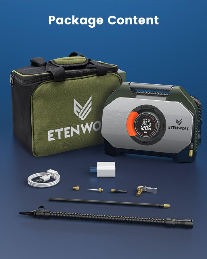 ETENWOLF VORTEX S7 Inflador de Neumáticos para Vehículo Pesado, Com...