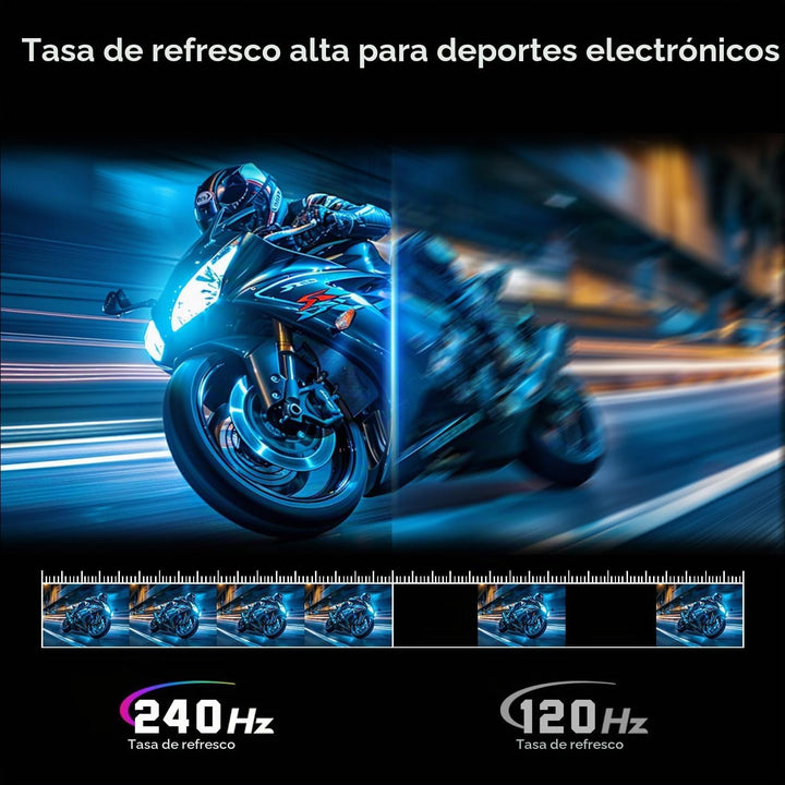 ArcticPro - Monitor Gmaing de 24 pulgadas y 240 Hz, monitor FHD 108...