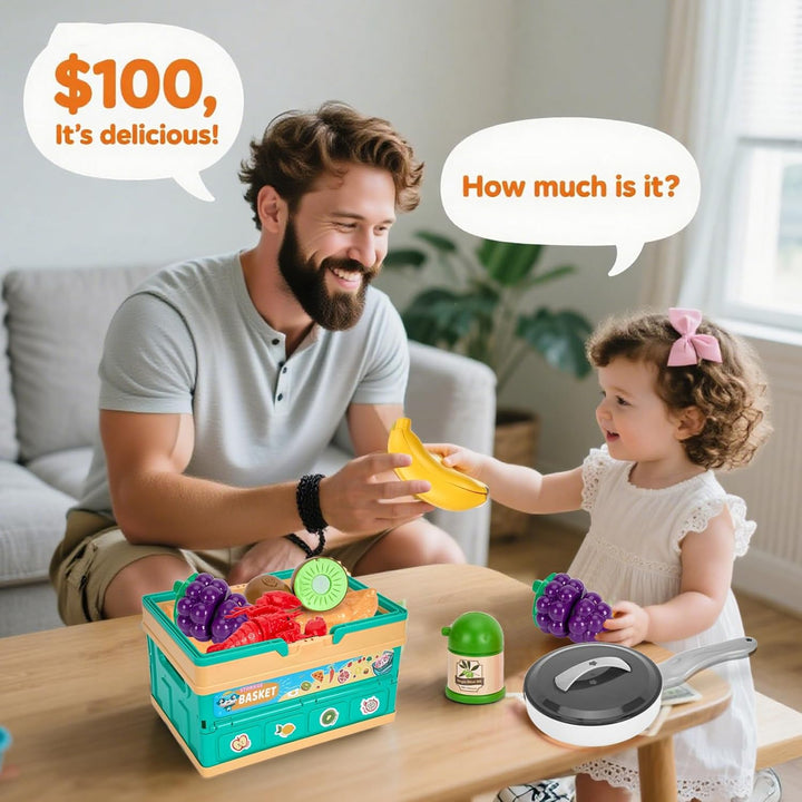 Juego de cocina de 80 piezas, cocina para niños pequeños con ollas,...
