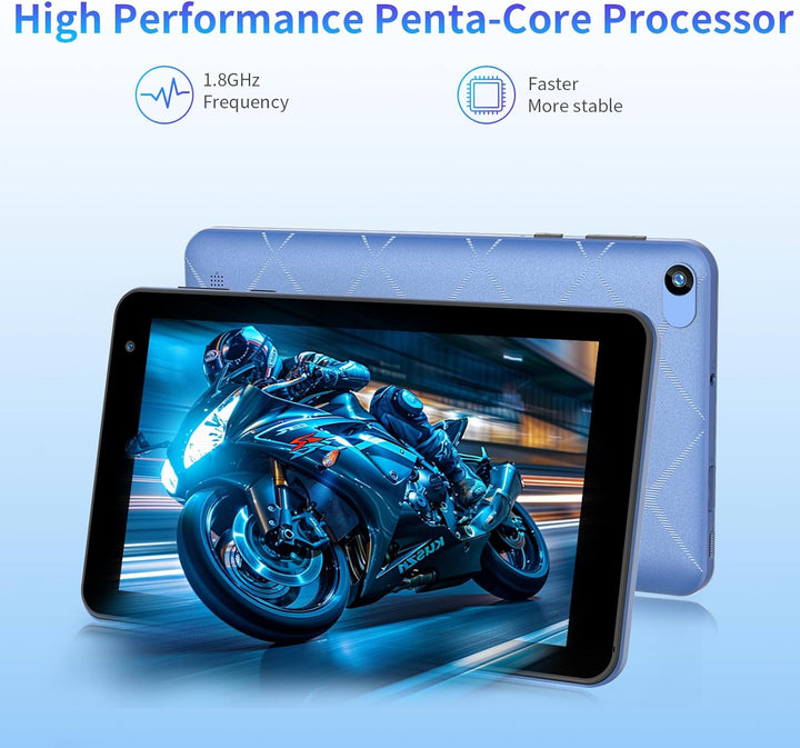 VASOUN Tableta de 7 pulgadas Android 15, 8 GB (3 GB+5 GB ampliables...