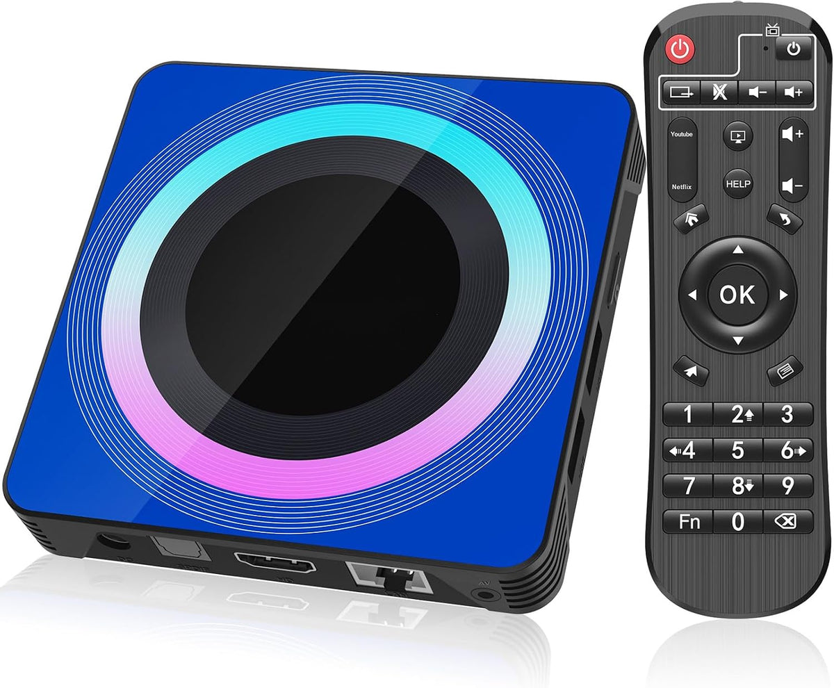 TV Box 2026 Android 13.0, 4GB RAM 32GB ROM con RK3528 y WiFi6 de doble banda