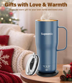 Supsonic Taza de café calentada, taza eléctrica de control de temperatura