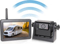 Cámara de respaldo inalámbrica EWAY WiFi magnética de 1080P HD con batería recargable, sin cableado, para monitoreo trasero y reversa en coche, camioneta, camioneta pickup, autocaravana, quinta rueda