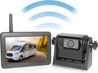 Cámara de respaldo inalámbrica EWAY WiFi magnética de 1080P HD con batería recargable, sin cableado, para monitoreo trasero y reversa en coche, camioneta, camioneta pickup, autocaravana, quinta rueda