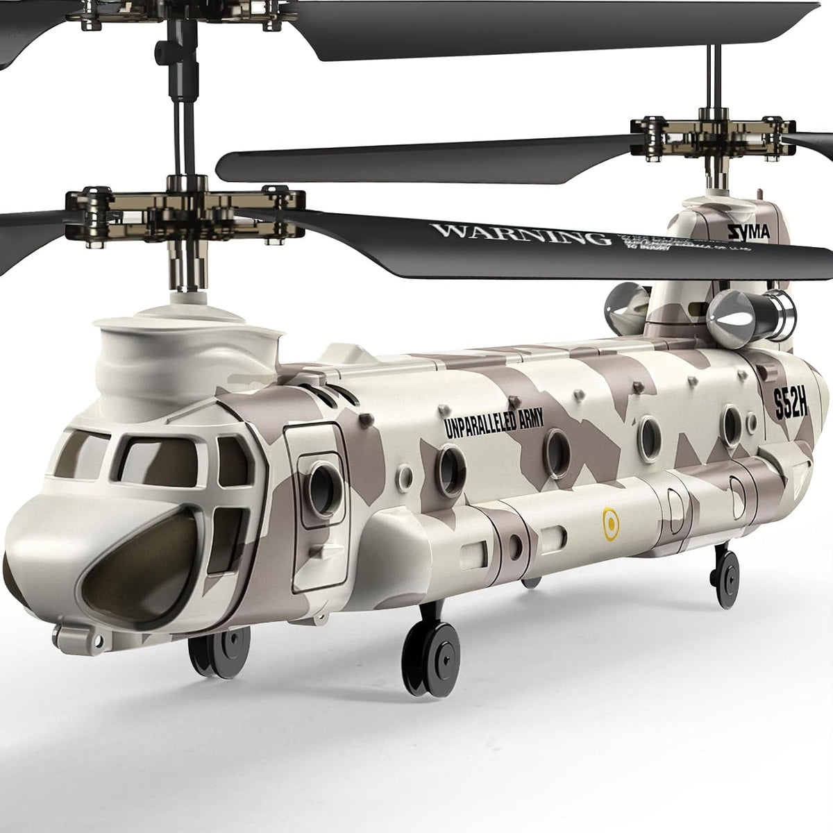 SYMA S52H Military Transport RC Helicopter para Kids, Altitude Hold
