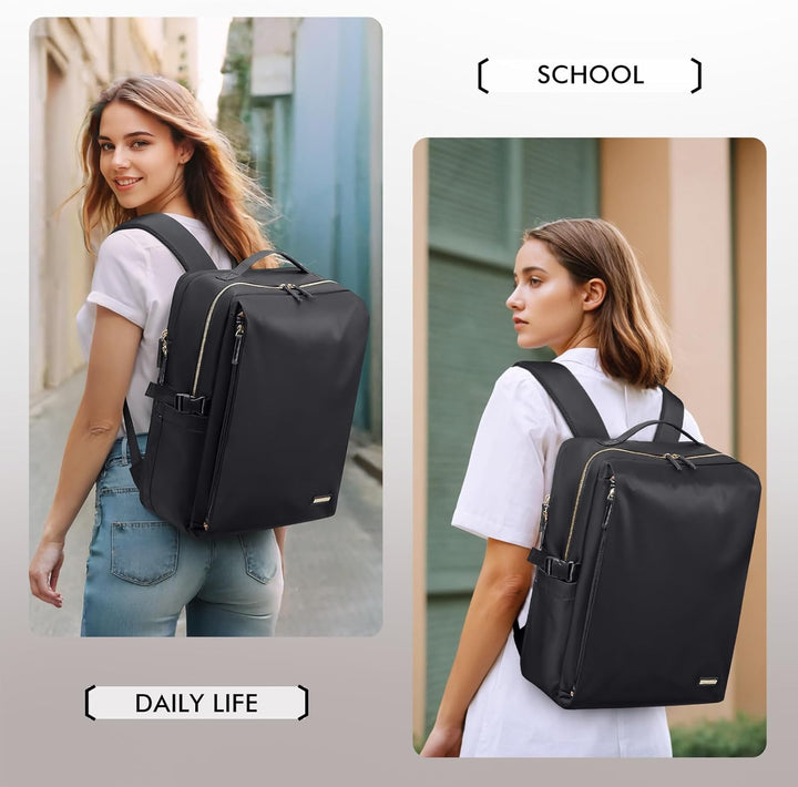GOLF SUPAGS Elegante mochila para computadora portátil para mujer,...